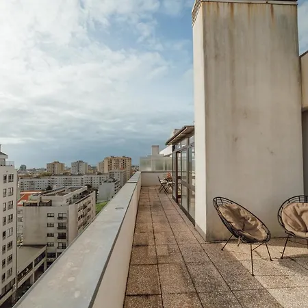 City Center Grand Apartment With Seaview Terrace By Vacationy Porto Exterior photo