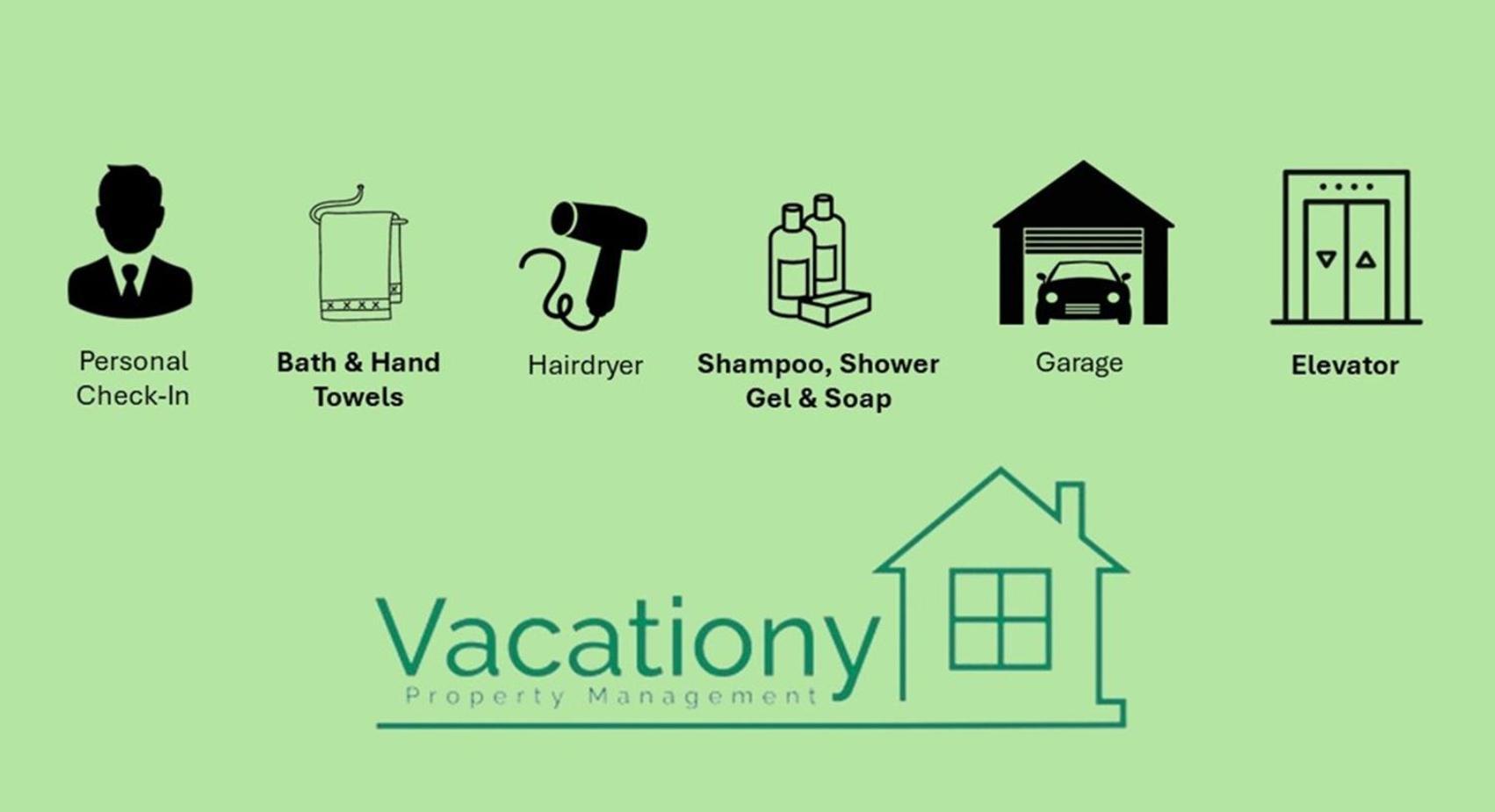 Center Grand With Seaview Terrace By Vacationy Apartamento Porto